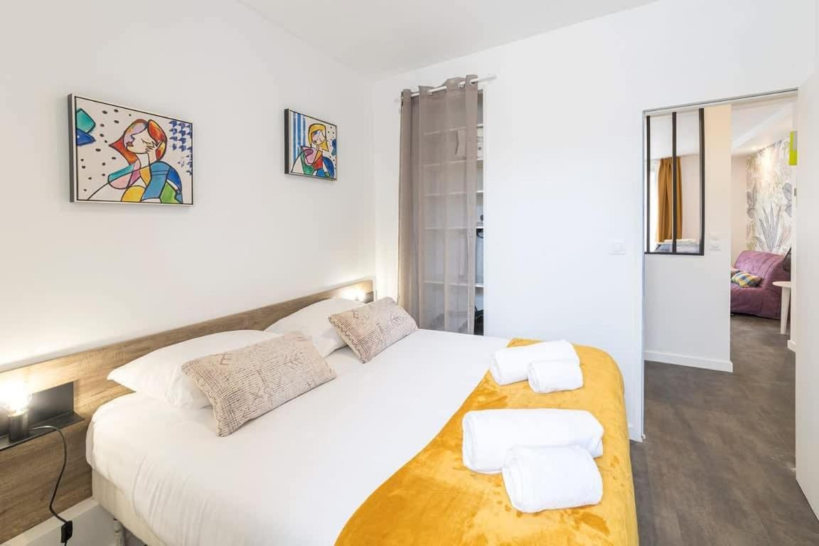 L'Echapee- Bel Appartement Renove Et Proche Gare رينز المظهر الخارجي الصورة